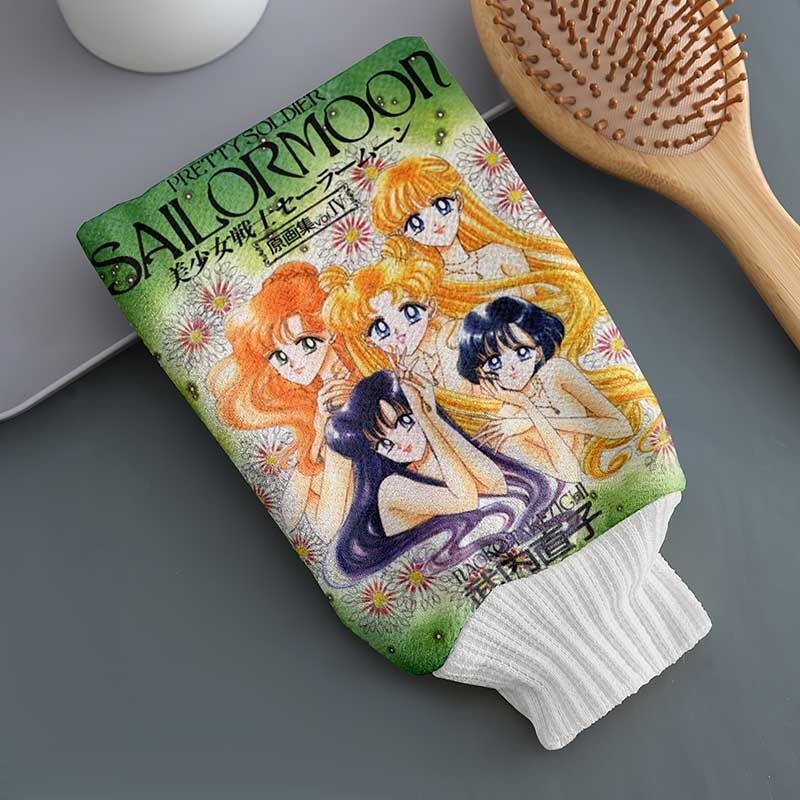 Home Goods Bathroom Sets - Sailor Moon Rubbing Bath Towel Cute