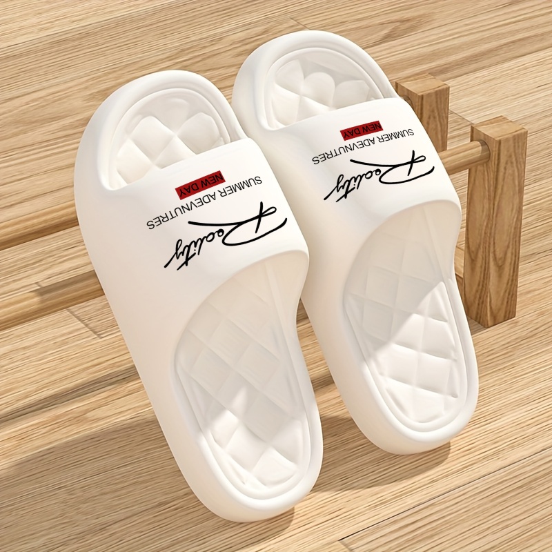 Your Home Bathroom - Couples Slippers Women Men Soft Chunky