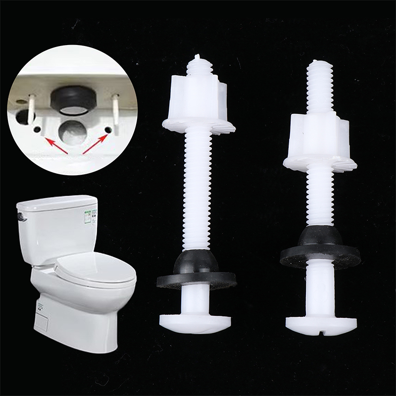 Home Bathroom Fittings - New【2Pcs Plastic Toilet Seat Hinge Repair