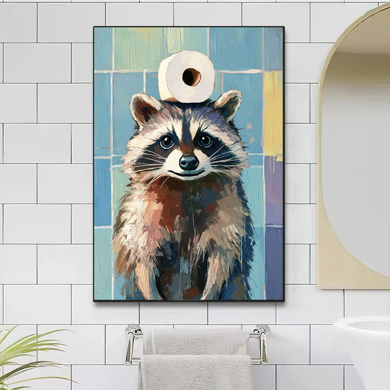 1pc frameless Toilet Paper Ani - Home Bathroom Pictures recension och pris