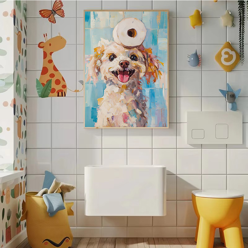 1pc frameless Toilet Paper Ani - Home Bathroom Pictures recension och pris