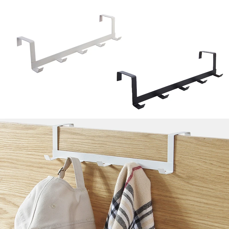 Hooks Over The Door 5 Hooks Ho - Home Bathroom Gadgets recension och pris