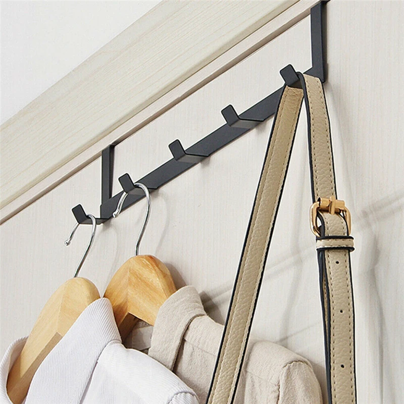 Hooks Over The Door 5 Hooks Ho - Home Bathroom Gadgets recension och pris