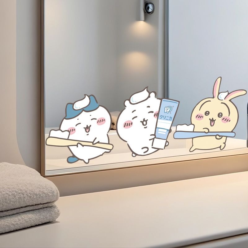 Hot Chiikawa Mirror Stickers S - Home Bathroom Gadgets recension och pris