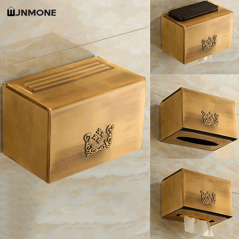 Tissue Box Holder Bathroom Wal - Home Bathroom Paper Towel Holder recension och pris