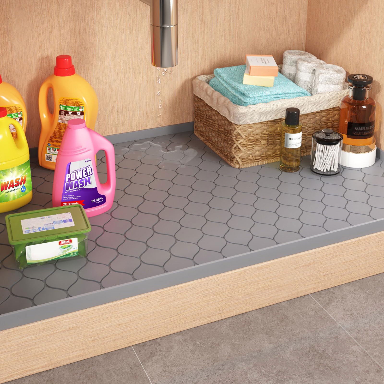 Silicone Under Sink Mat Kitche - Home Bathroom Gadgets recension och pris