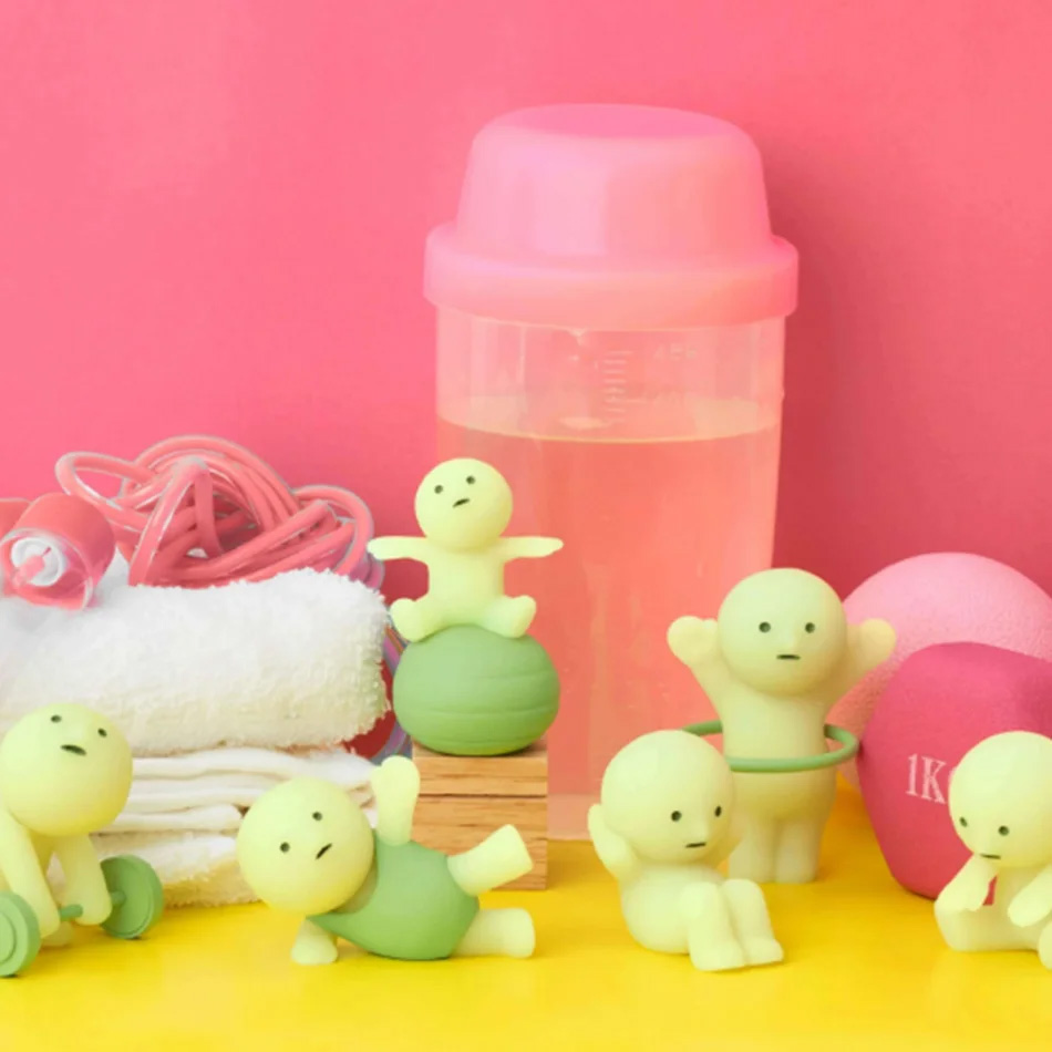 Glow In The Dark Mini Figure S - Home Goods Bathroom Sets recension och pris