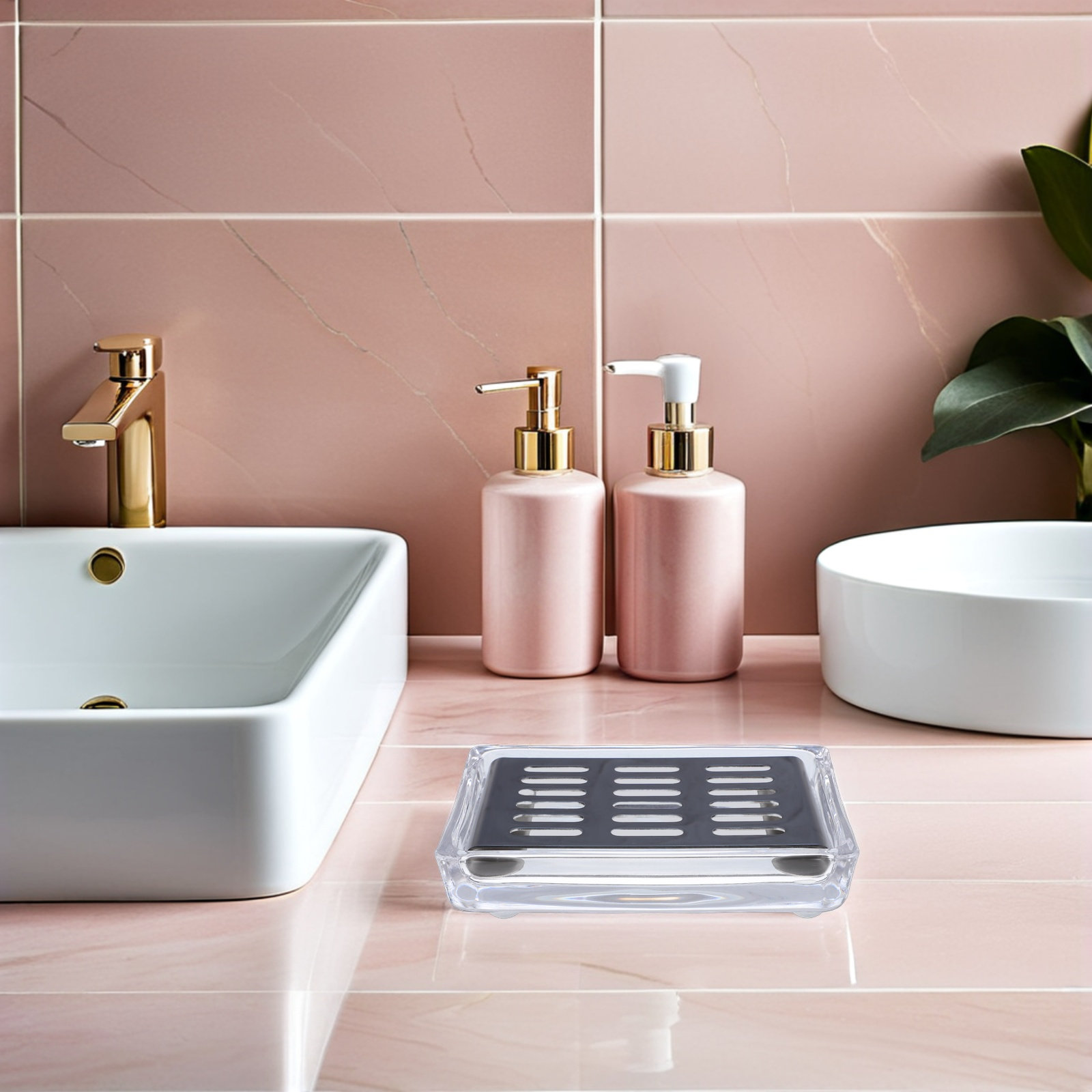 Rectangular Glass Soap Dish wi - Glass Soap Dish recension och pris