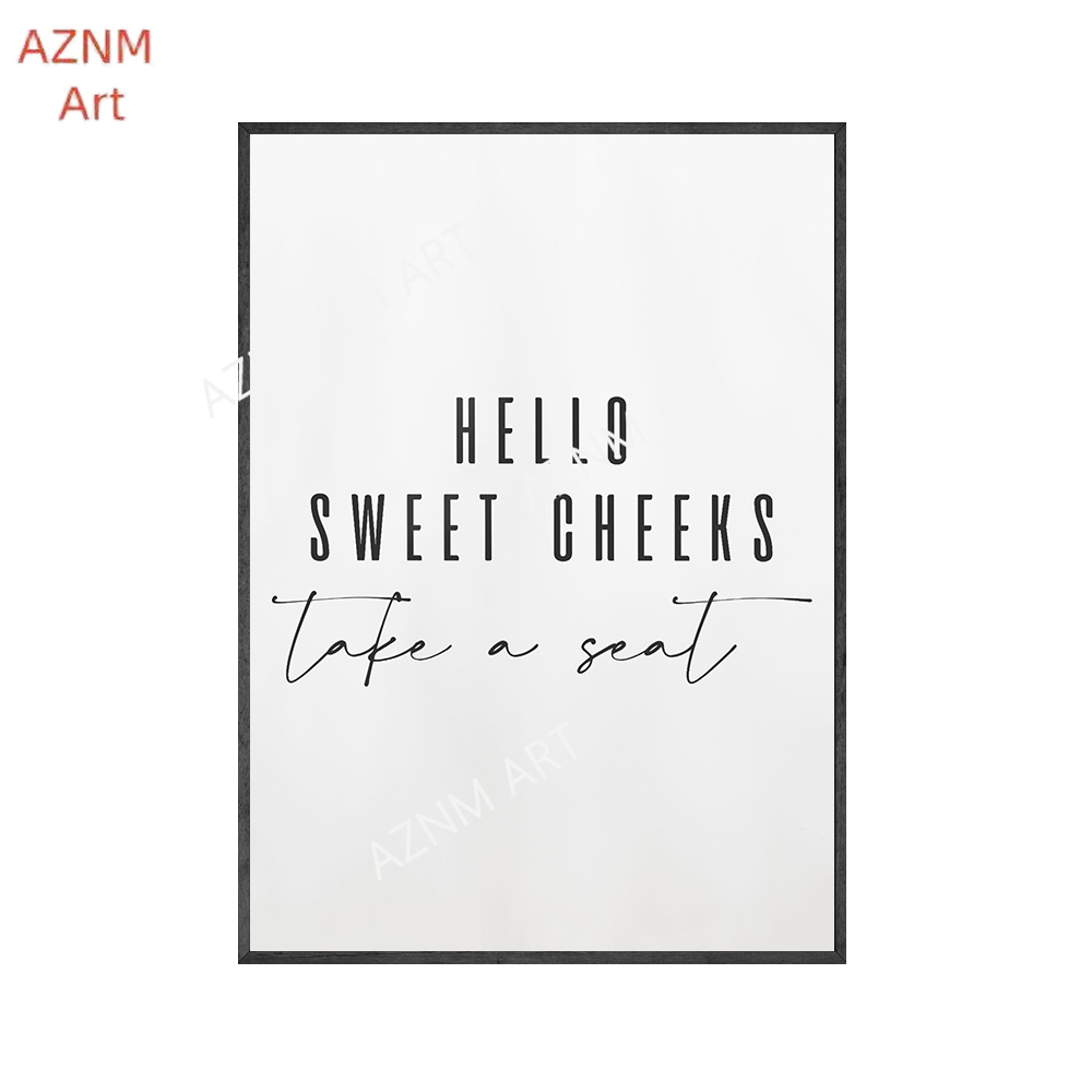 Hello Sweet Cheeks Take A Seat - Home Bathroom Pictures recension och pris