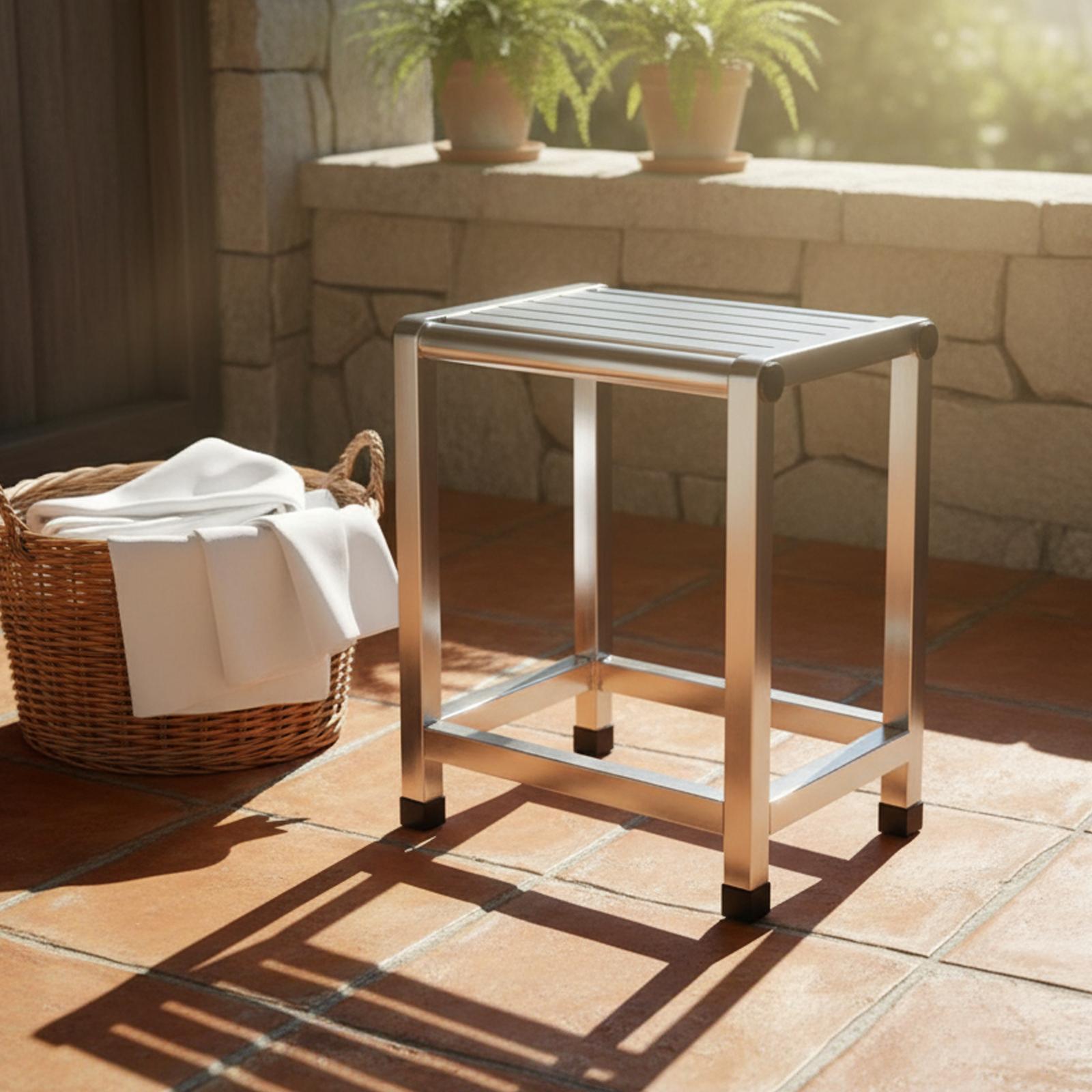 Bathroom Step Stool Portable B - Home Bathroom Spa recension och pris