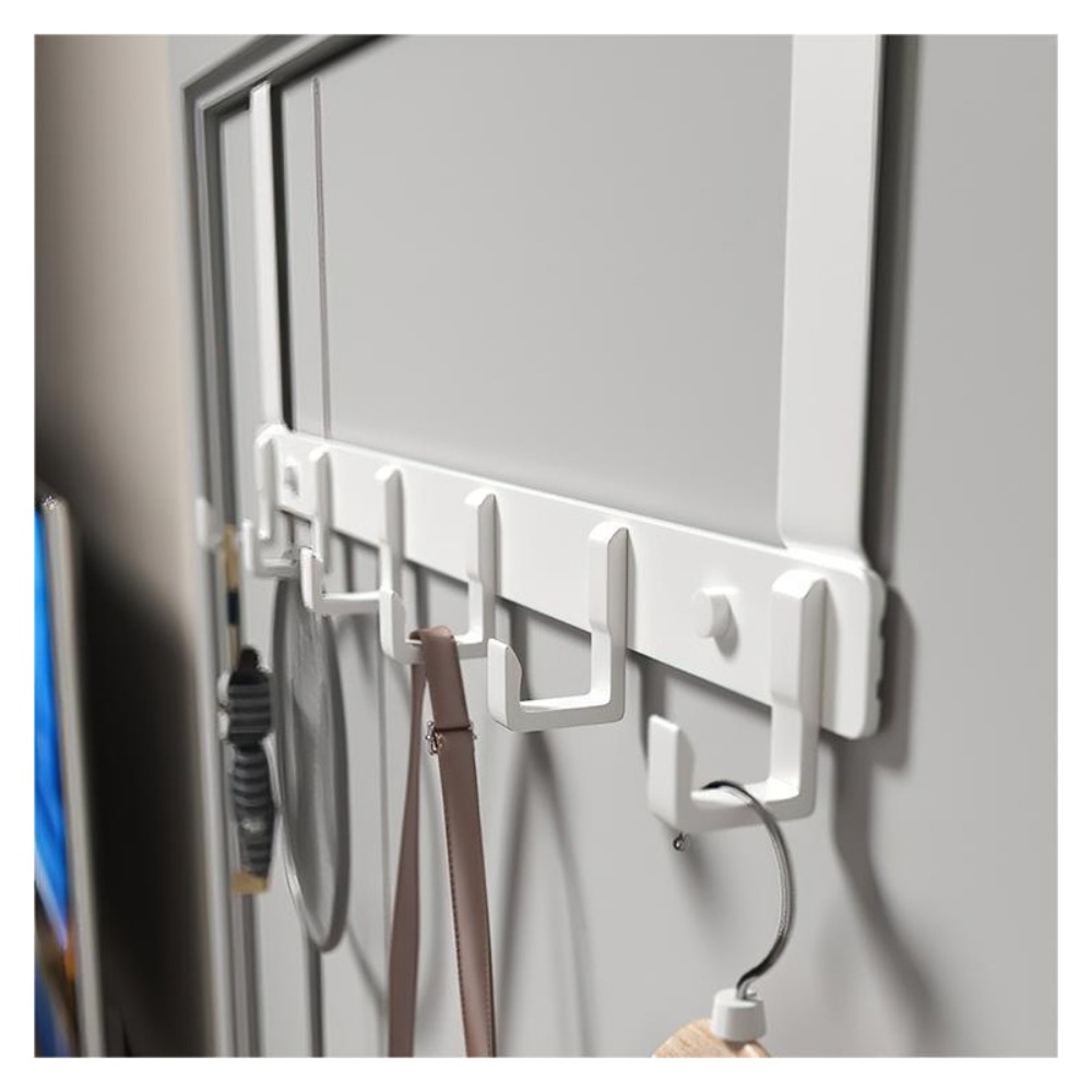Hooks Over The Door 6 Hooks Cl - Home Bathroom Gadgets recension och pris