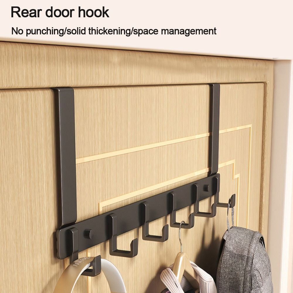 Hooks Over The Door 6 Hooks Cl - Home Bathroom Gadgets recension och pris