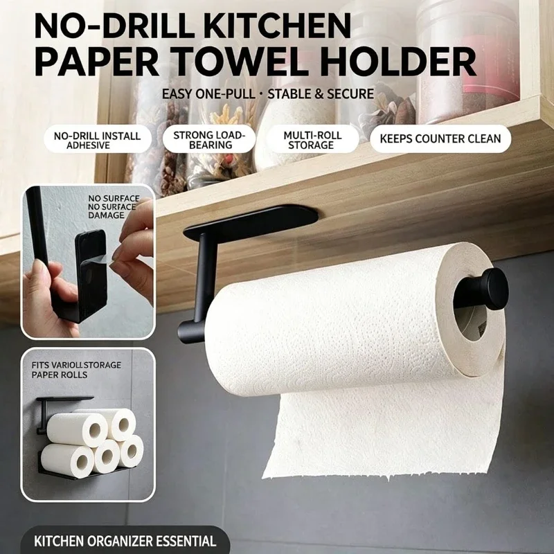 Paper Roll Holder Towel Rack H - Home Bathroom Paper Towel Holder recension och pris