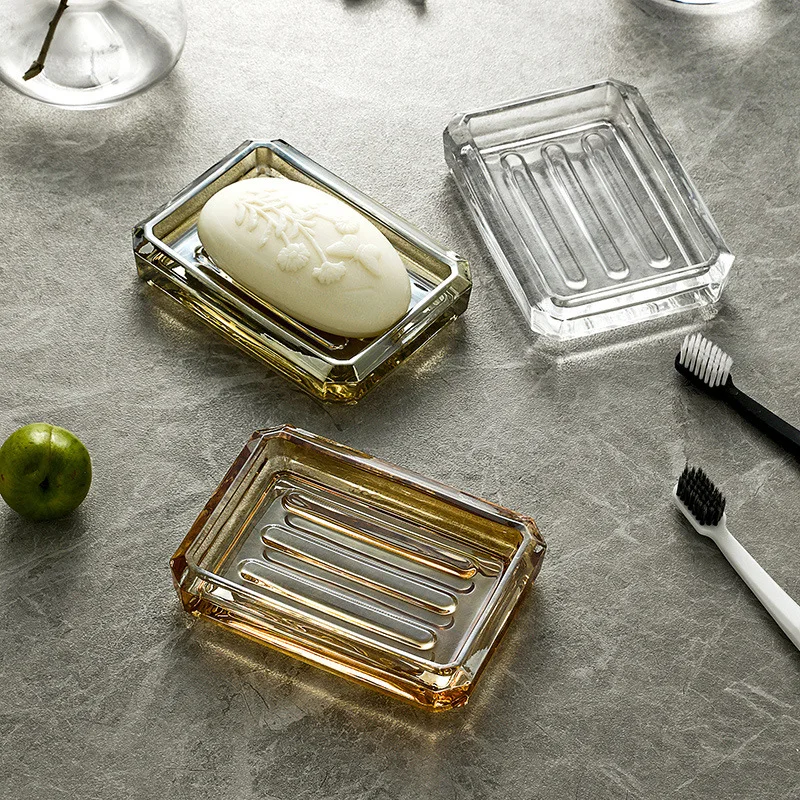 1pc Simplicity Portable Thicke - Glass Soap Dish recension och pris