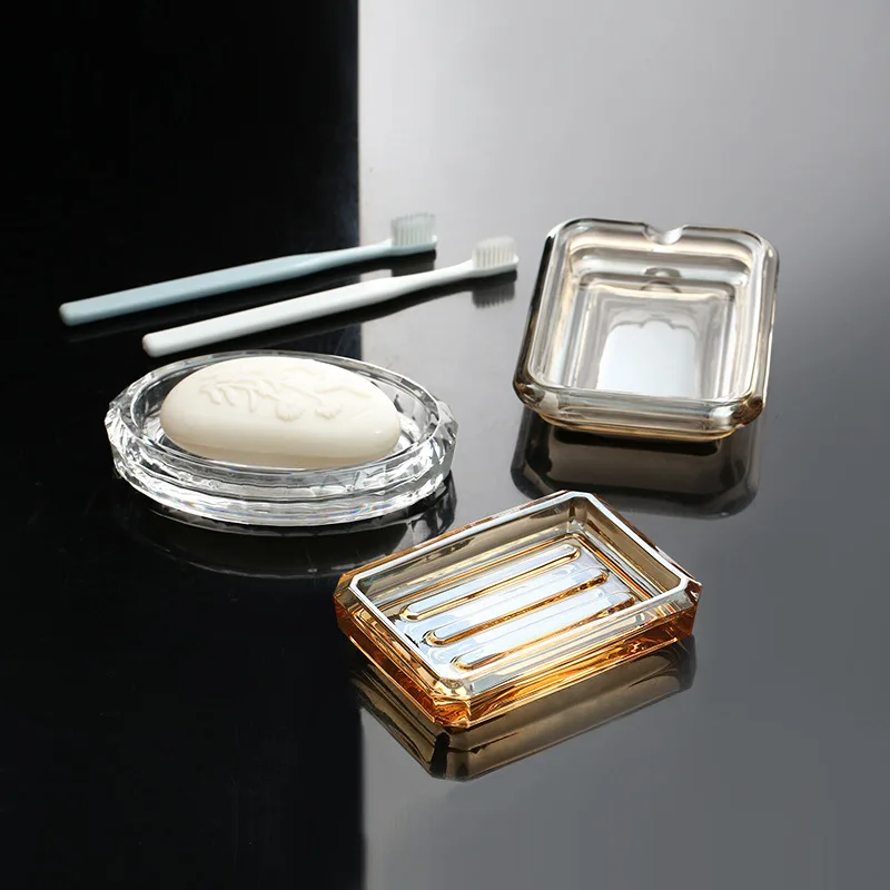 1pc Simplicity Portable Thicke - Glass Soap Dish recension och pris