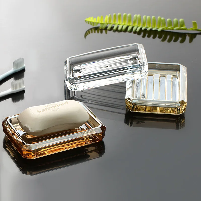 1pc Simplicity Portable Thicke - Glass Soap Dish recension och pris
