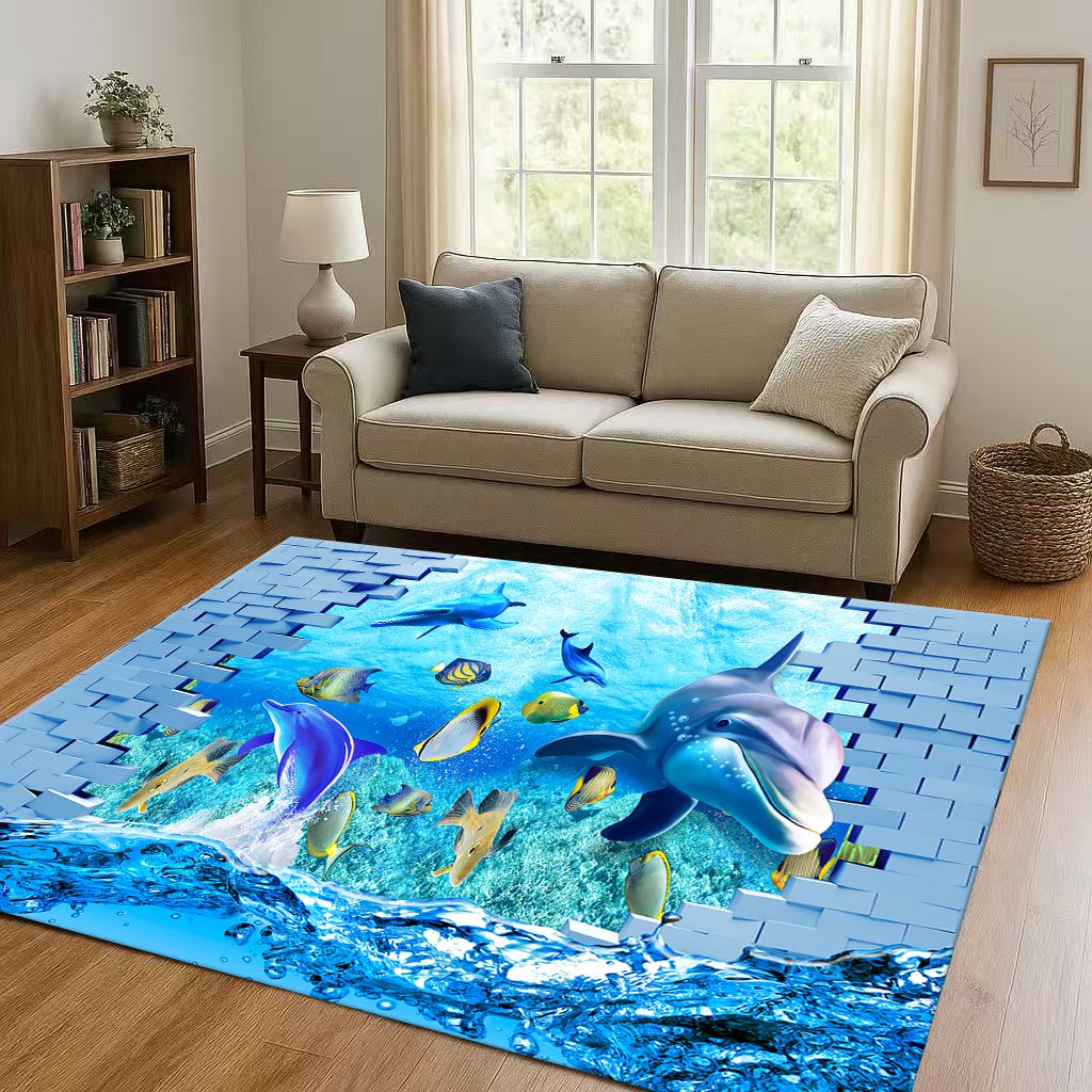 3D Illusion Underwater World B - Home Bathroom Break recension och pris