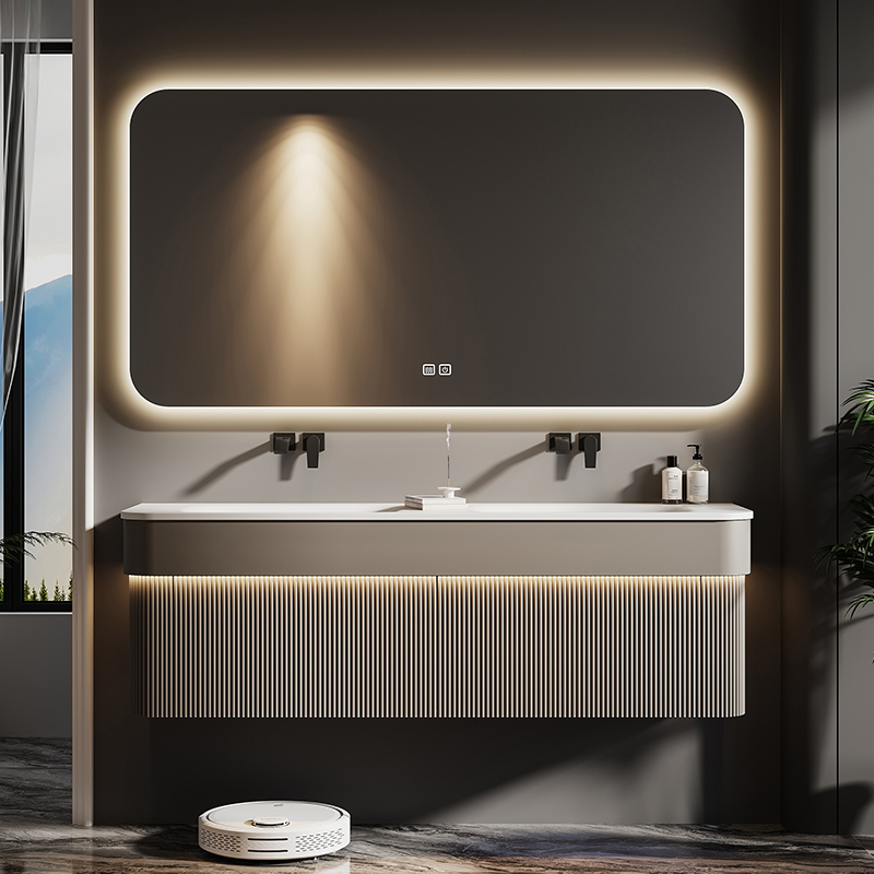 Light Luxury Mirror Bathroom C - Home Bathroom Gadgets recension och pris
