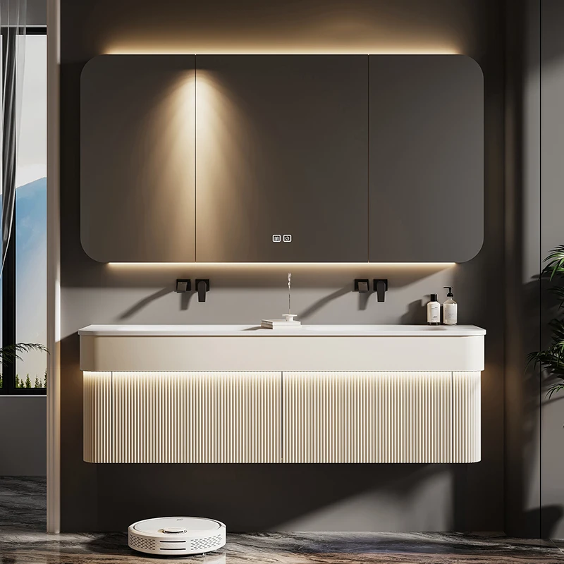 Light Luxury Mirror Bathroom C - Home Bathroom Gadgets recension och pris