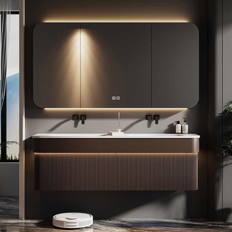 Light Luxury Mirror Bathroom C - Home Bathroom Gadgets recension och pris