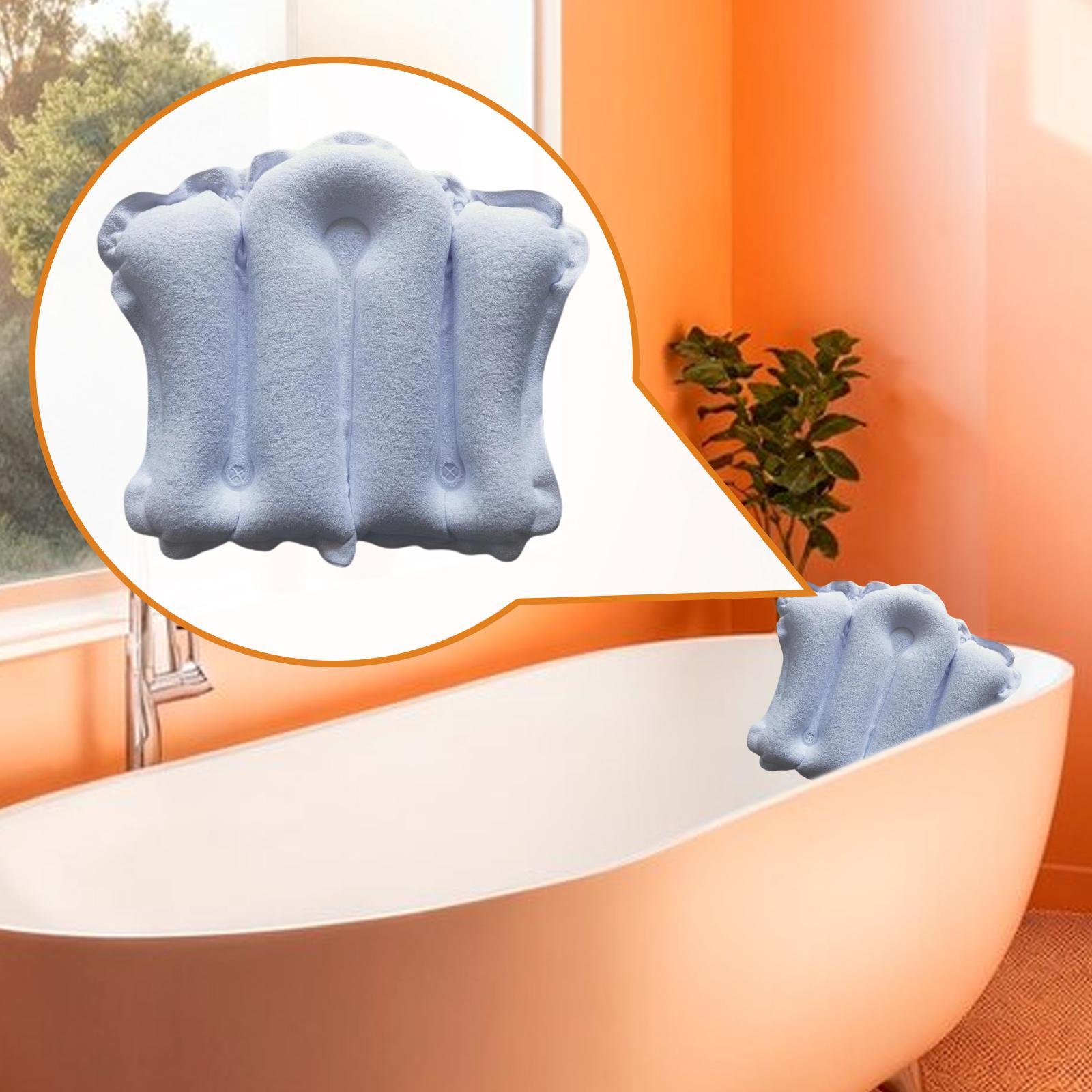 Inflatable Bath Pillow Comfort - Bathtub Pillow Inflatable recension och pris
