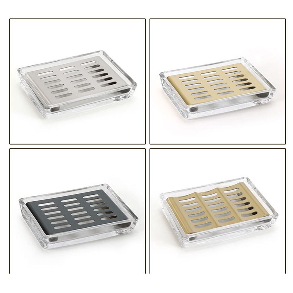 Light Luxury Stainless Steel G - Glass Soap Dish recension och pris