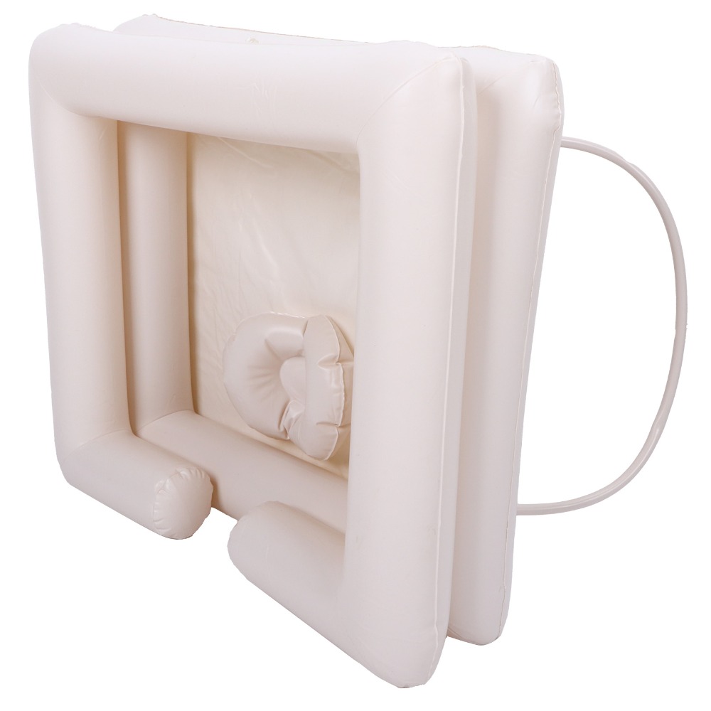 PVC Inflatable Shampoo Basin W - Bathtub Pillow Inflatable recension och pris