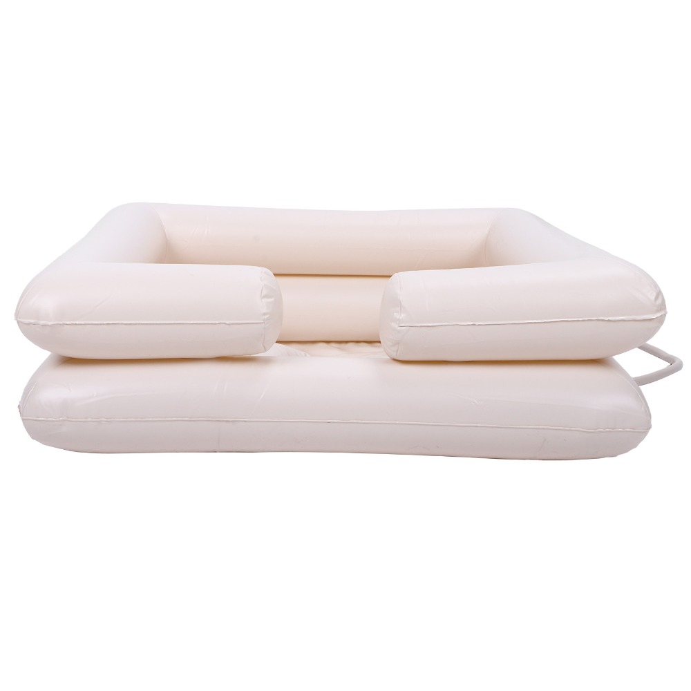 PVC Inflatable Shampoo Basin W - Bathtub Pillow Inflatable recension och pris