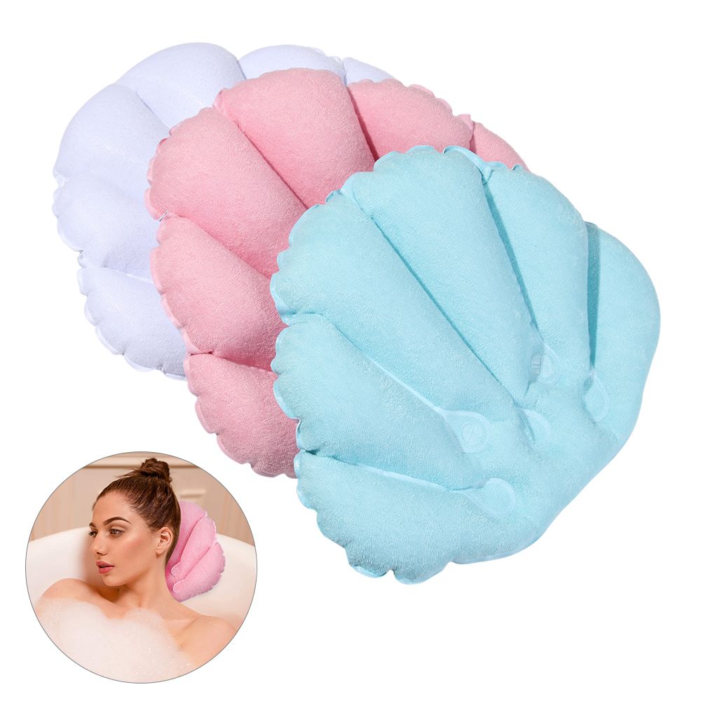 Soft Spa Neck Bath Pillow With - Bathtub Pillow Inflatable recension och pris
