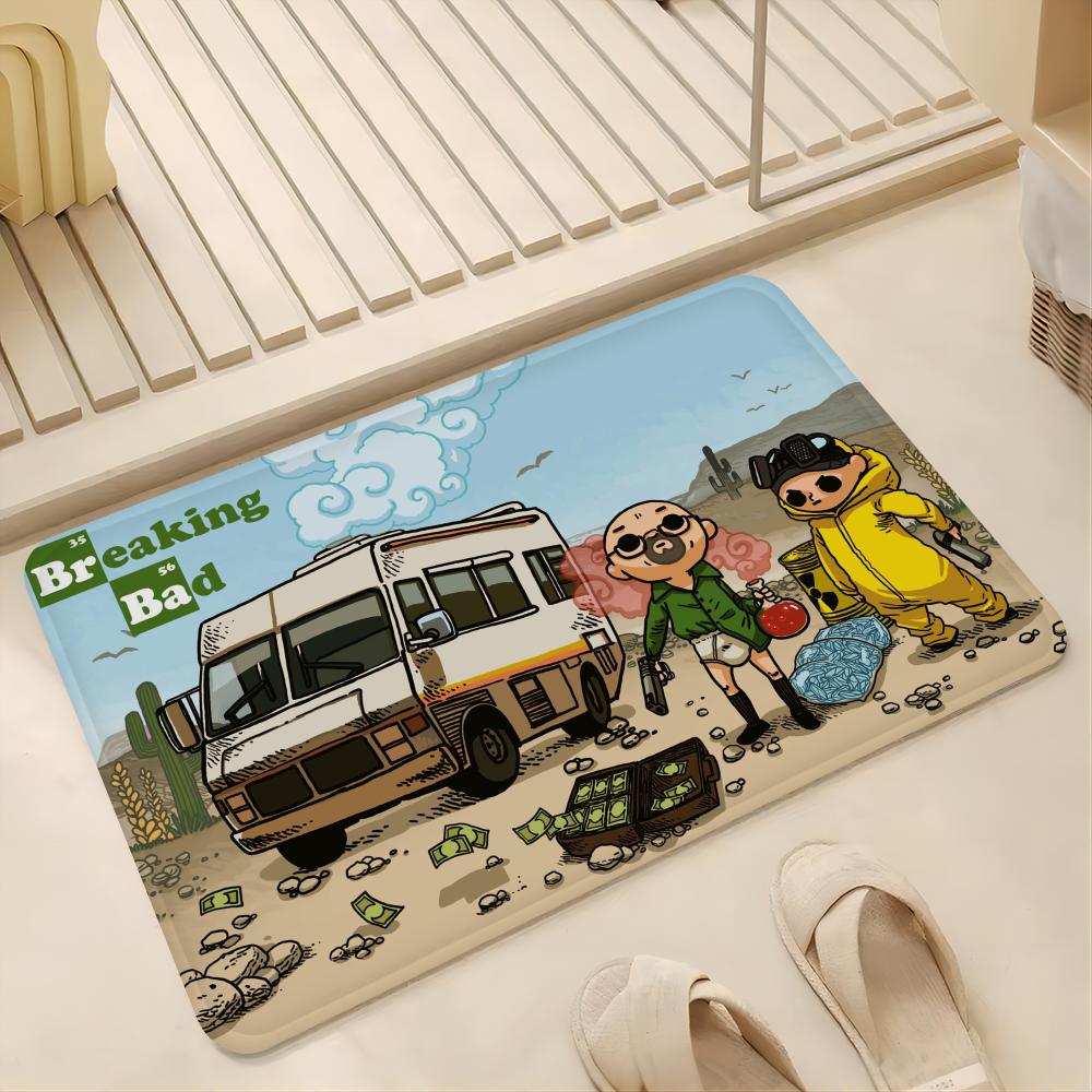 Heisenberg Breaking Bad Floor  - Home Bathroom Break recension och pris