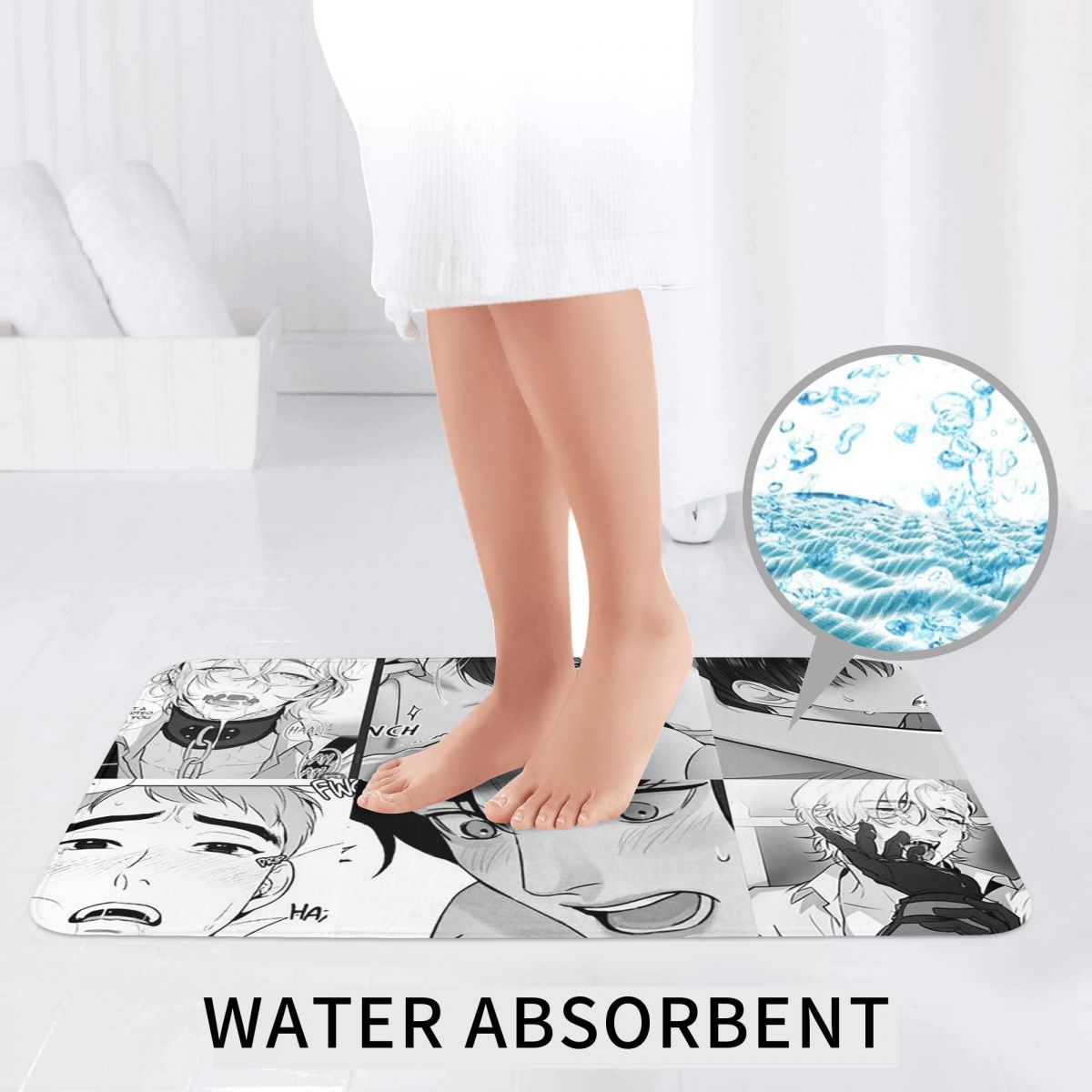 The Good Yaoi Boys 3 Pcs Bath  - Home Goods Bathroom Sets recension och pris