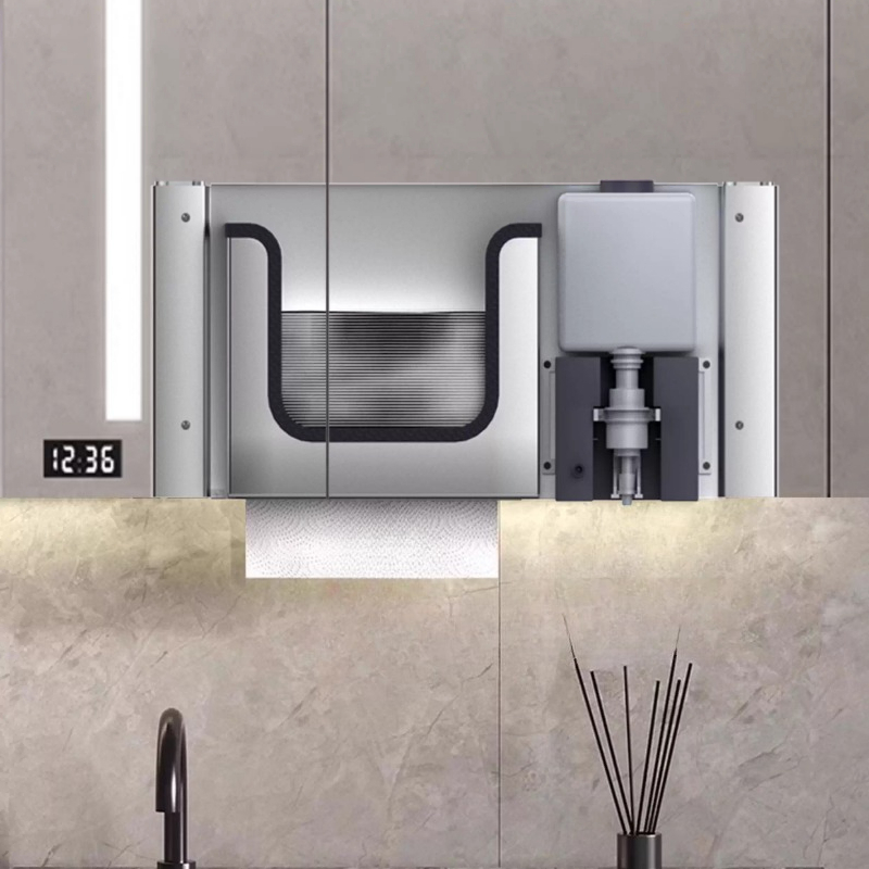 Stainless Steel Hidden Paper T - Home Bathroom Paper Towel Holder recension och pris