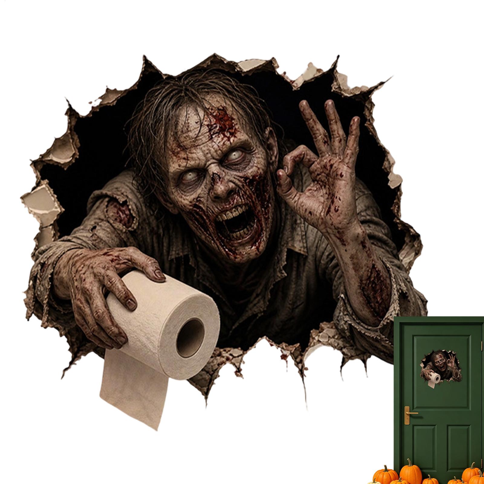 Halloween Toilet Stickers Holi - Home Bathroom Break recension och pris