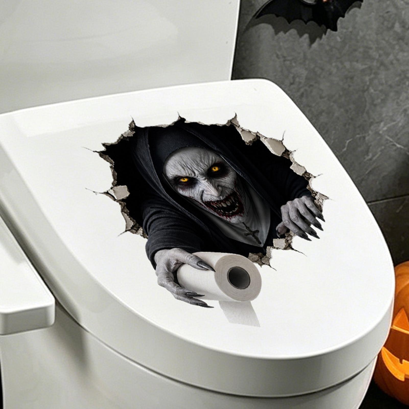 Halloween Toilet Stickers Holi - Home Bathroom Break recension och pris