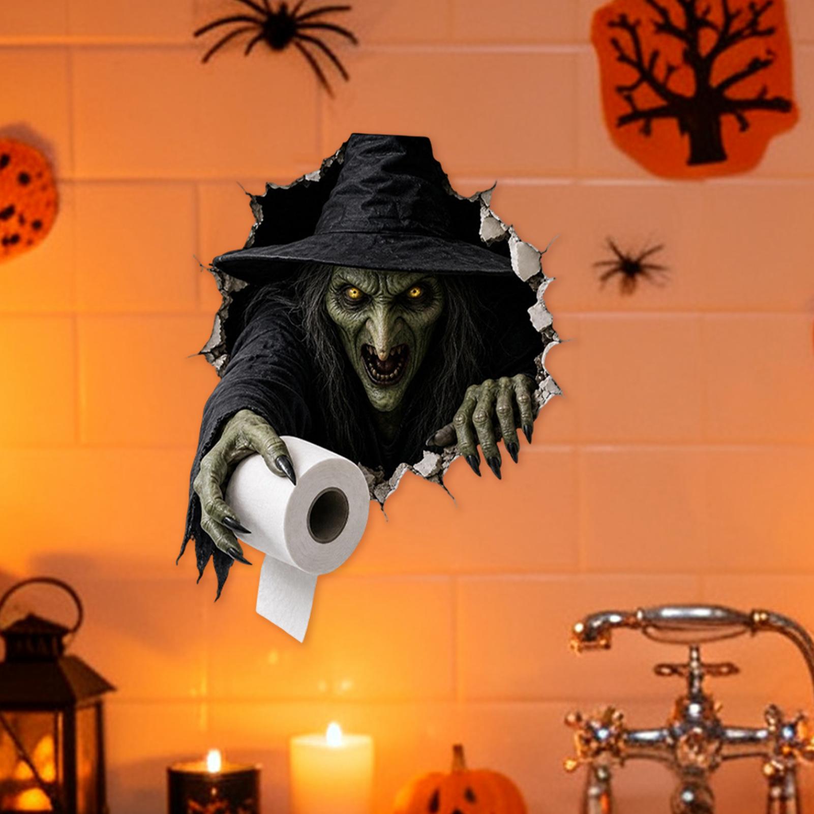 Halloween Toilet Stickers Holi - Home Bathroom Break recension och pris